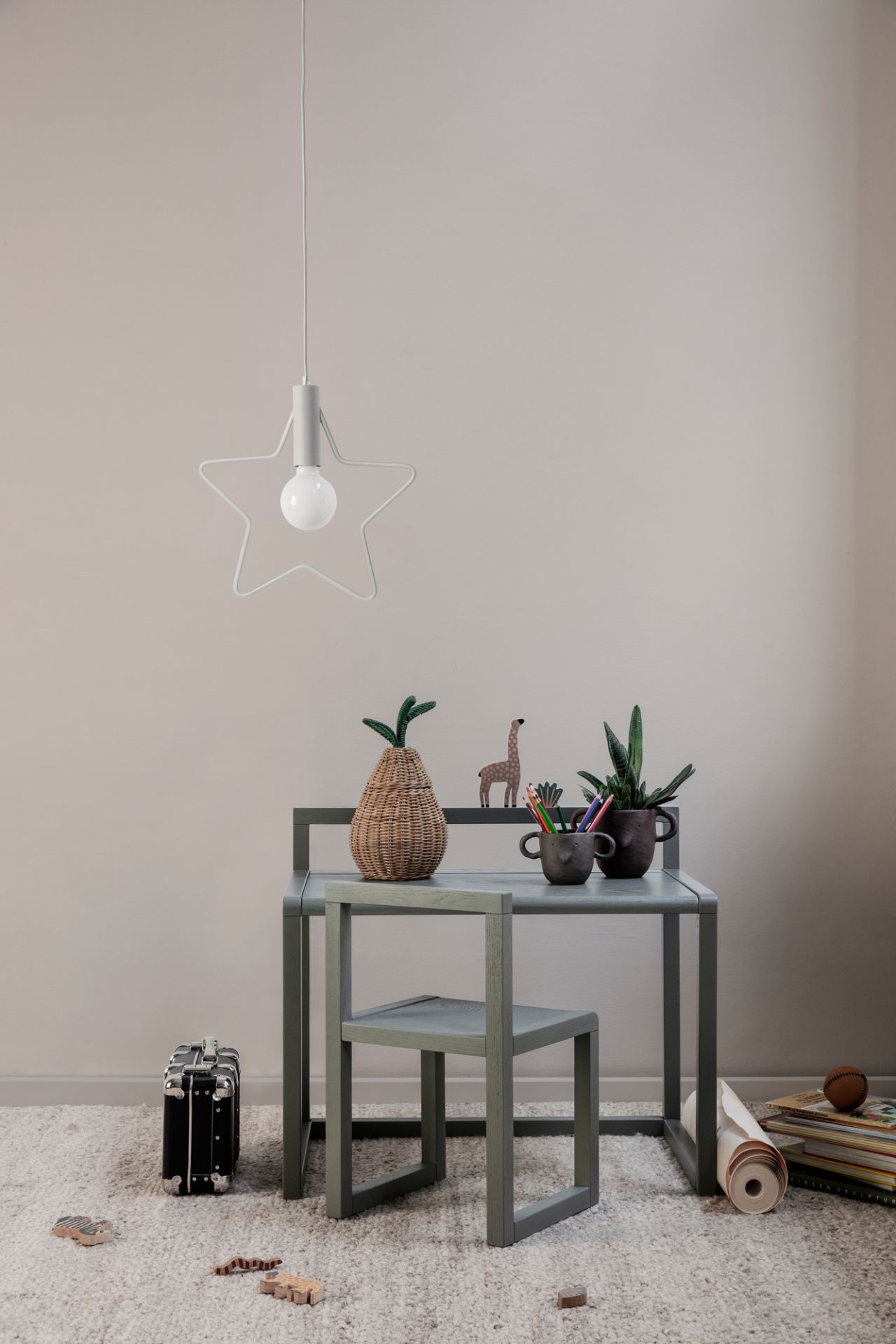 Pear Braided Storage Aufbewahrungskorb Klein Ferm Living EINZELSTÜCK