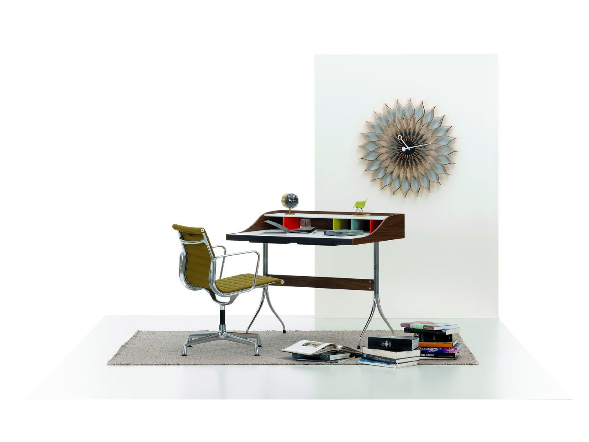 Sunflower Clock Wanduhr Vitra