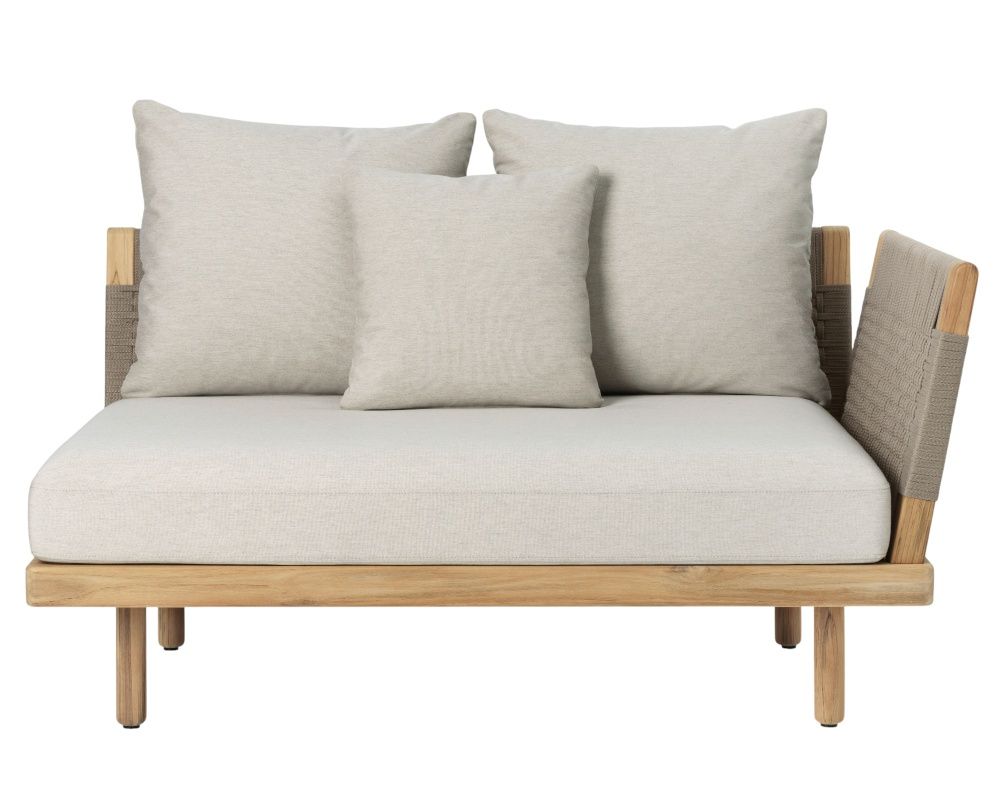 E511 Embrace Sofa Modul mit Rückenlehne und Seitenlehne Outdoor Carl Hansen & Søn