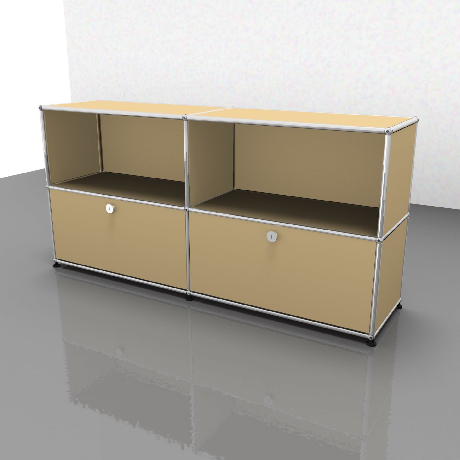 USM Haller Sideboard Schubladen beige