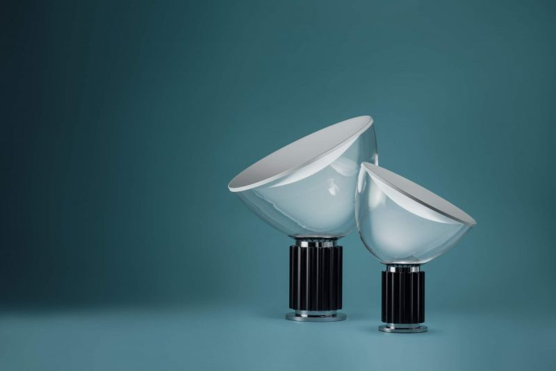 Taccia Small LED Tischleuchte Schwarz Flos EINZELSTÜCK