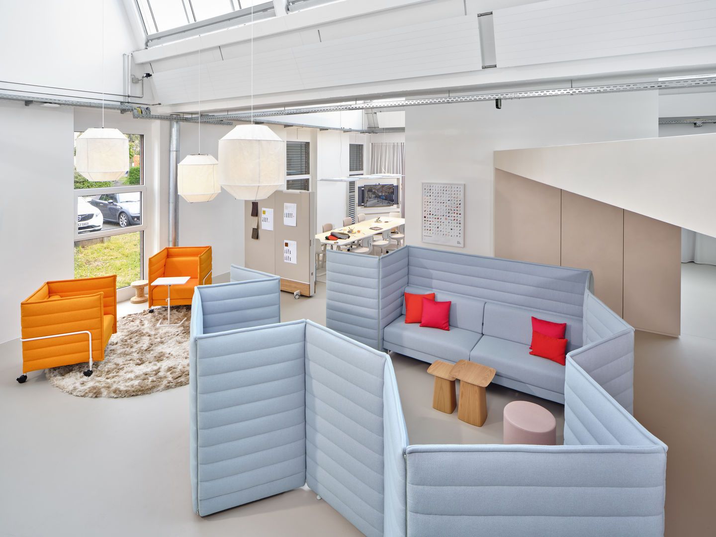 Alcove Plus Paravent 2-teilig Vitra