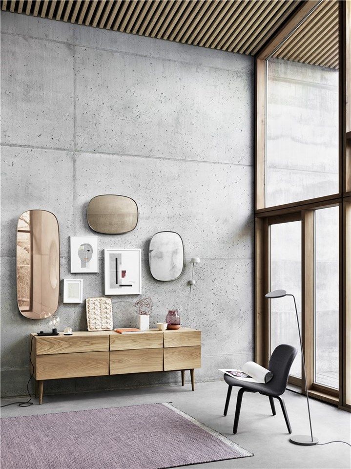 Framed Mirror Spiegel klein Muuto