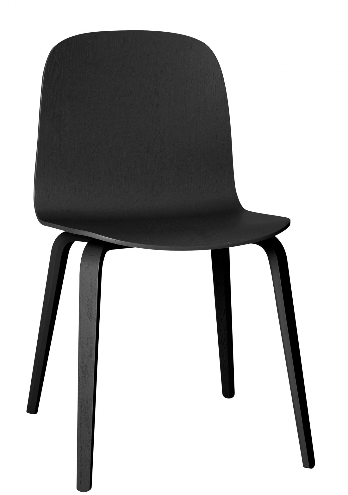 Visu Chair Wood Base Stuhl Muuto