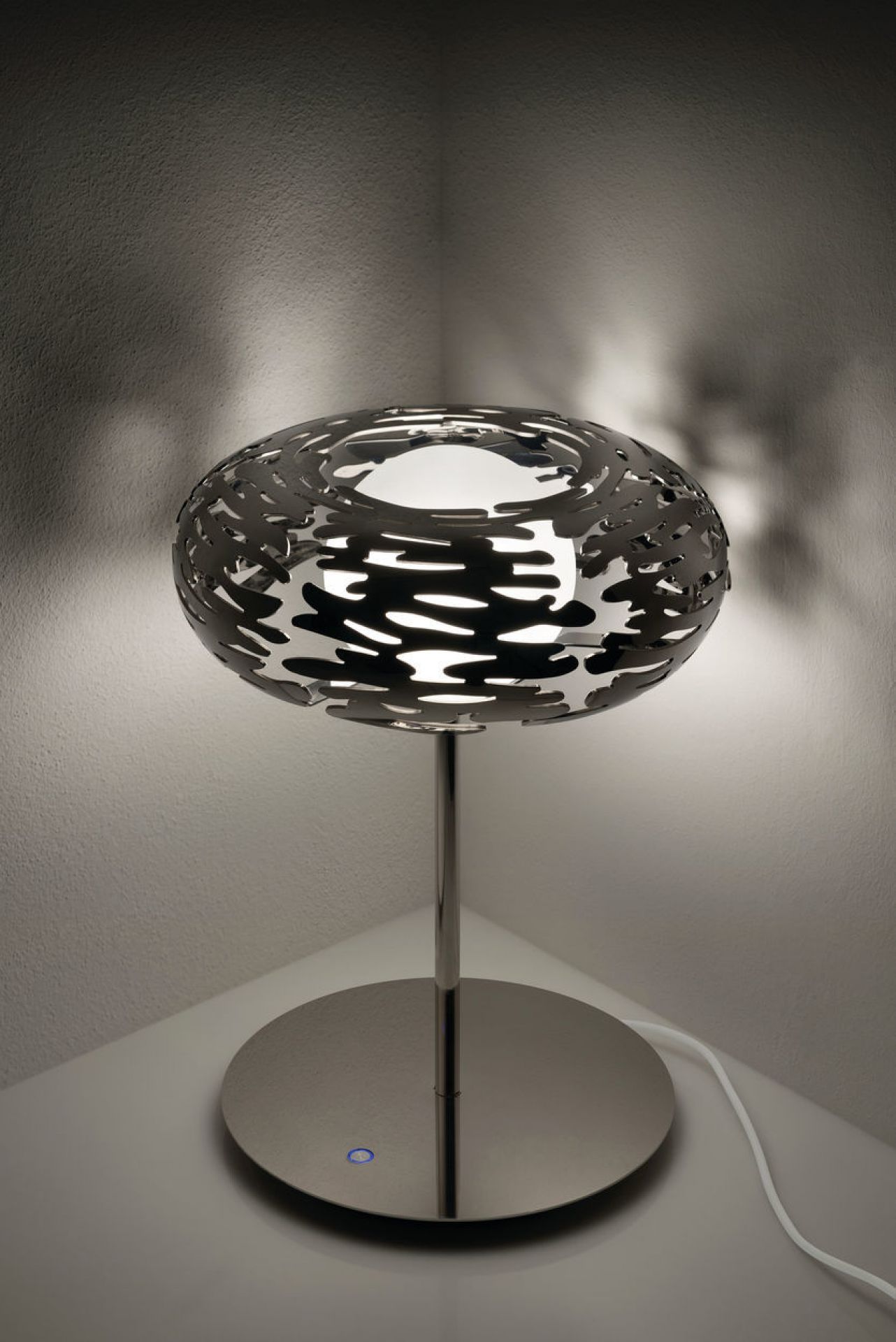 BM11 Barklamp Tischleuchte Alessi edelstahl
