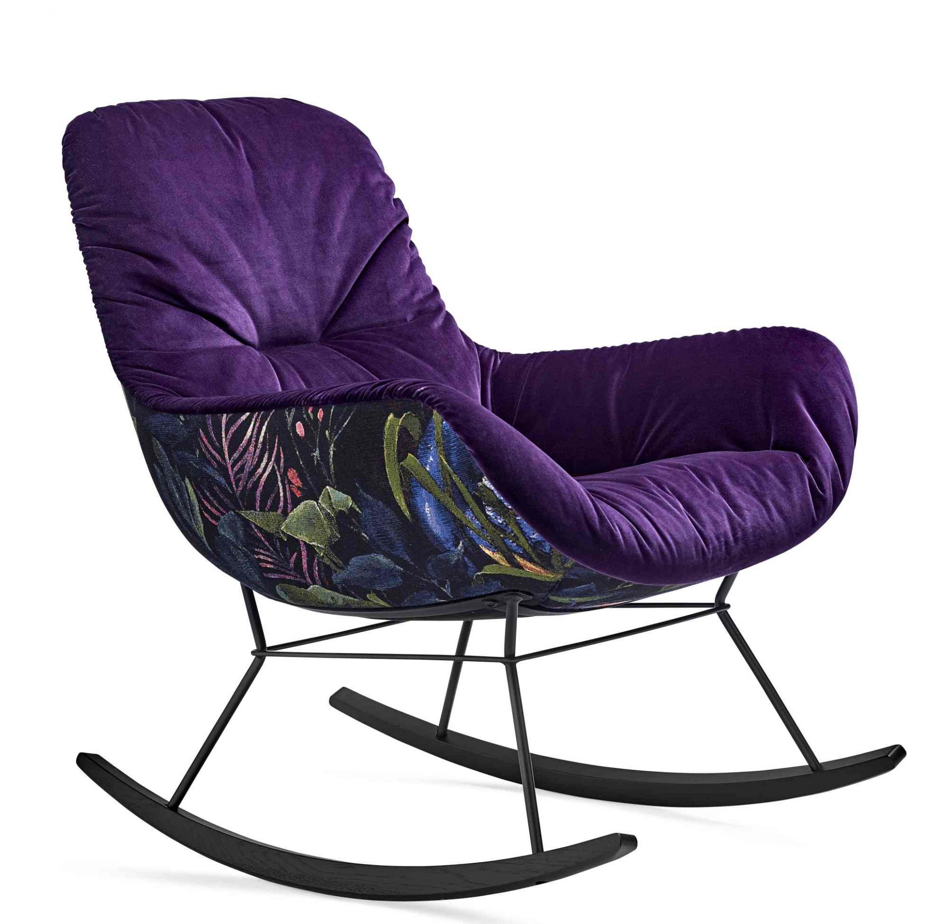 Leya Rocking Lounge Chair Schaukelsessel Freifrau Manufaktur