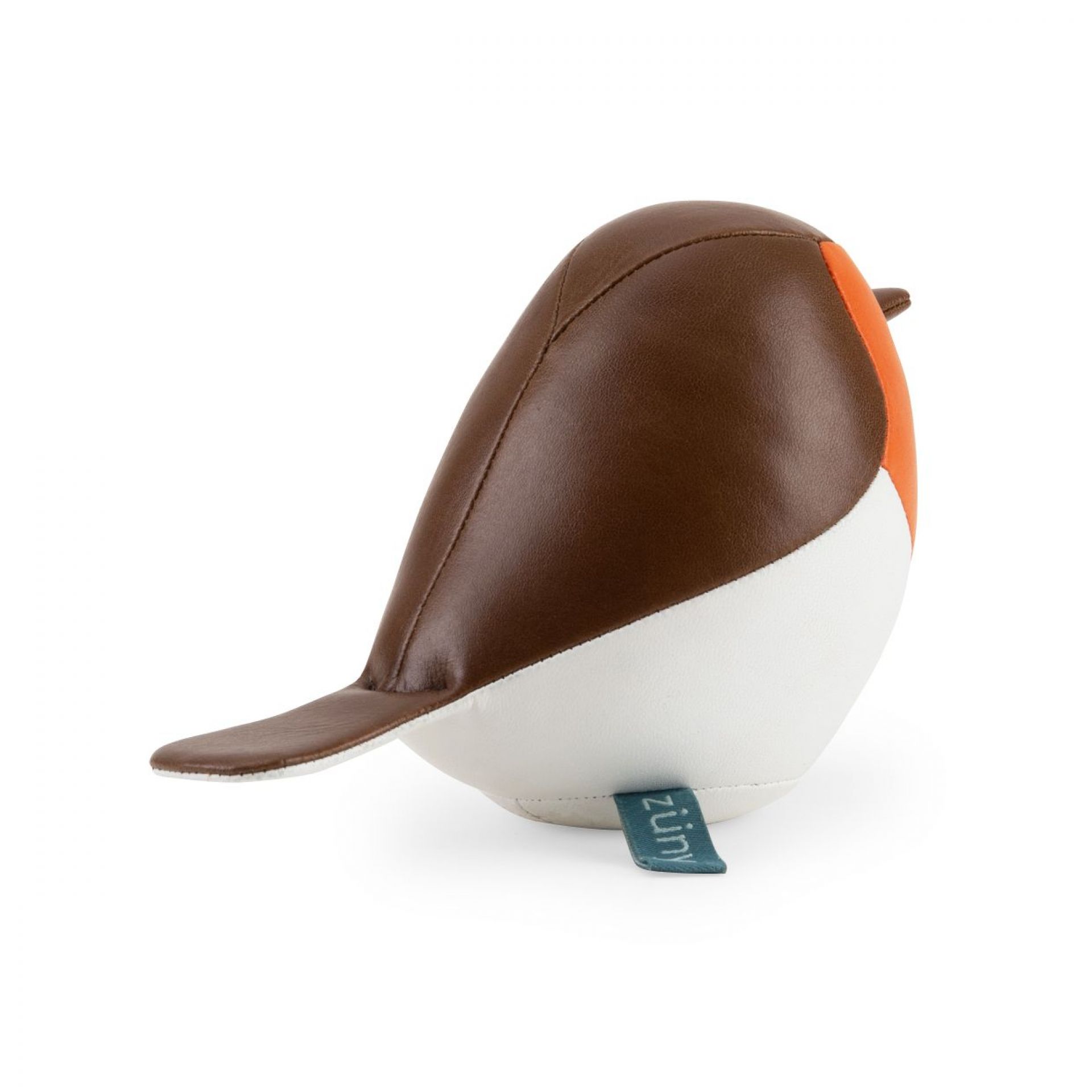 Vogel Robin Briefbeschwerer braun/orange  Züny