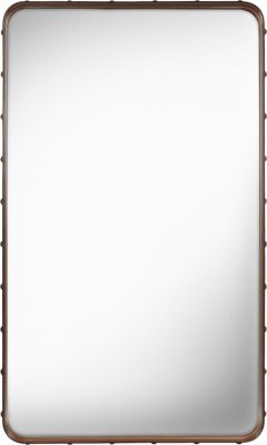 Adnet Rectangular Spiegel medium Gubi