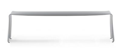 Le Banc Bank MDF Italia-Aluminium matt