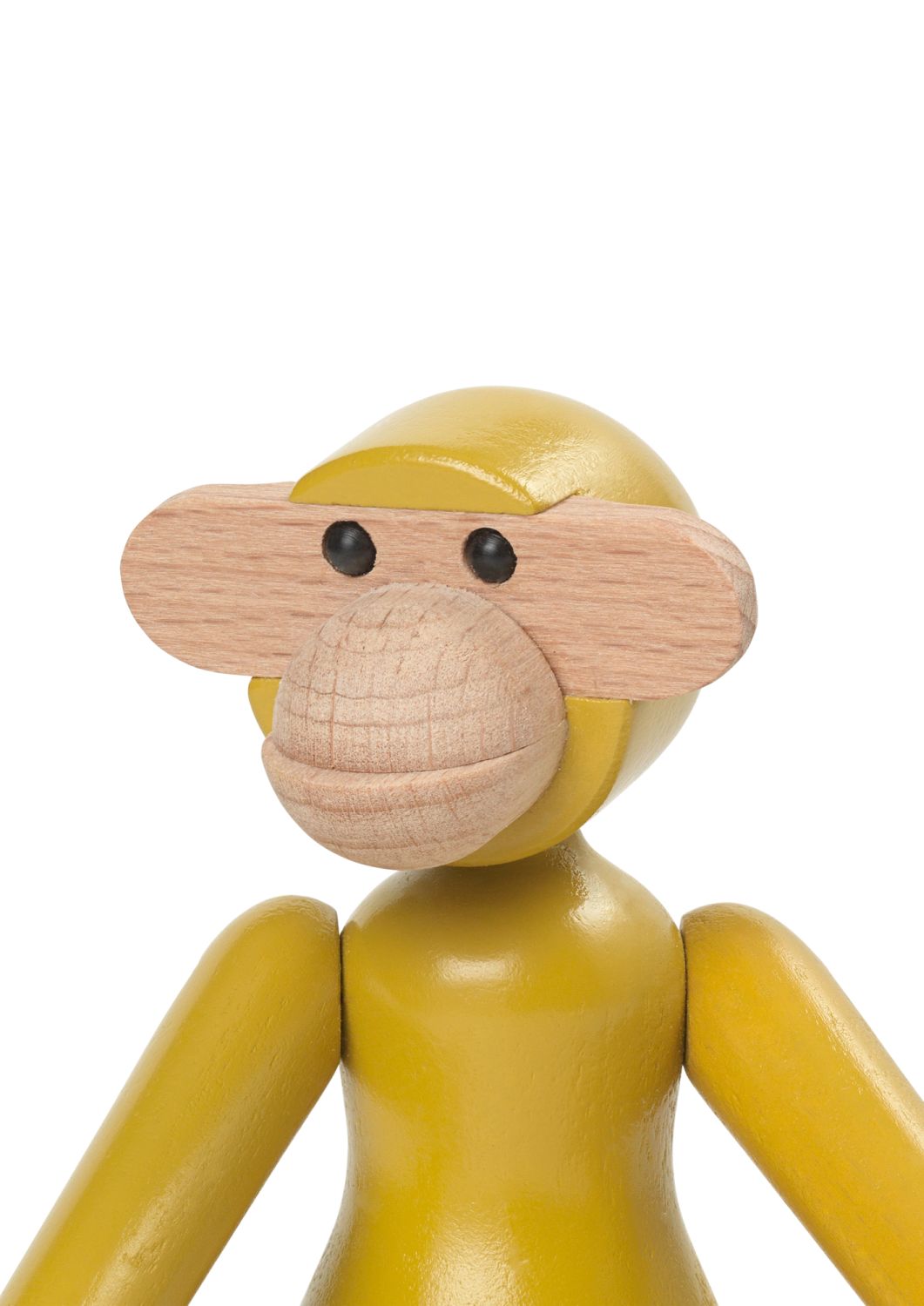 Affe Mini farbig Kay Bojesen Vintage Gelb