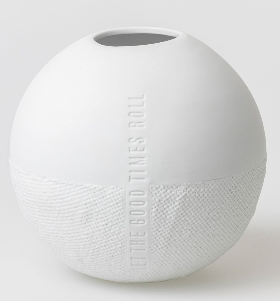 Formsprache Vase Let the Good Times Roll Räder 