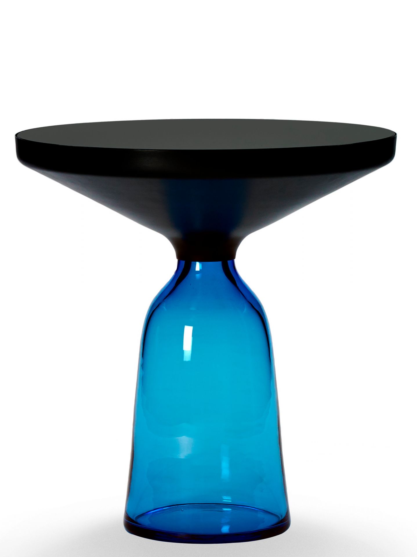 Bell Side Table Beistelltisch Stahl ClassiCon Saphir-blau