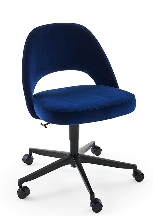 Saarinen Relax Konferenzstuhl 5-Stern Drehfuß ohne Armlehne Knoll Interntional