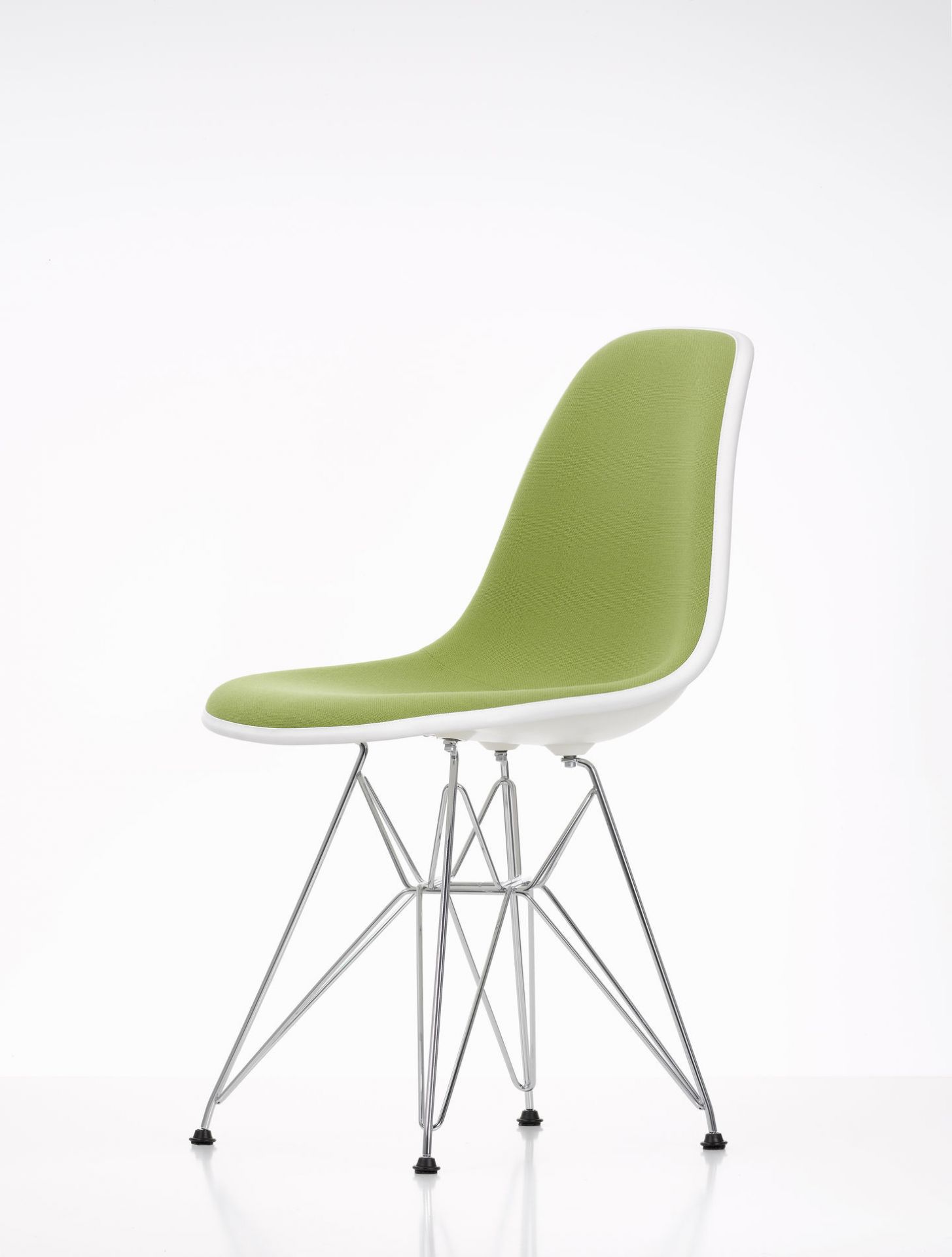 Eames Plastic Side Chair DSR Stuhl Vollgepolstert Vitra