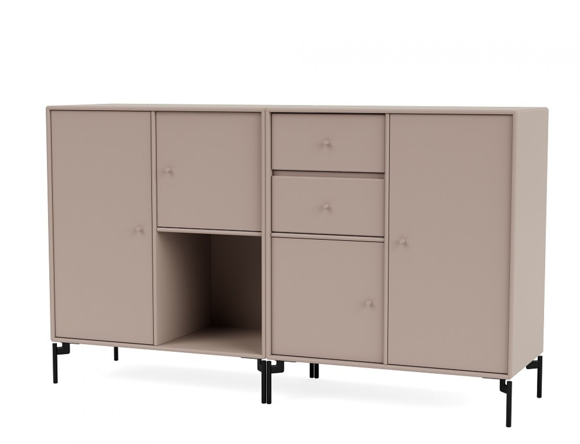 Couple Sideboard C Montana Mushroom Schwarz