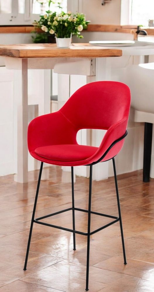 Theia Barstool Armchair High Barhocker Freifrau Manufaktur