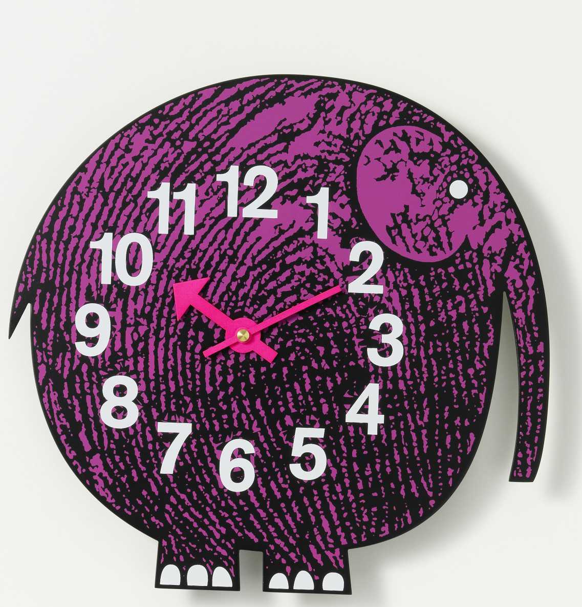 Elihu the Elephant Zoo Timers Wanduhr Vitra