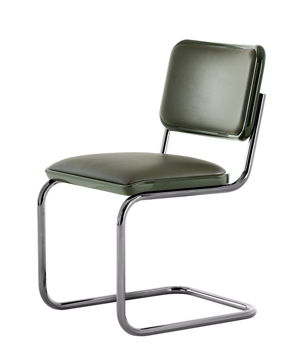 JS. Thonet by Jil Sander S 32 P / S32P Freischwinger Thonet