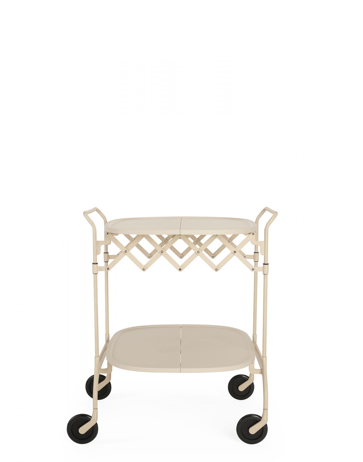 Gastone Servierwagen Matt Sahne Kartell