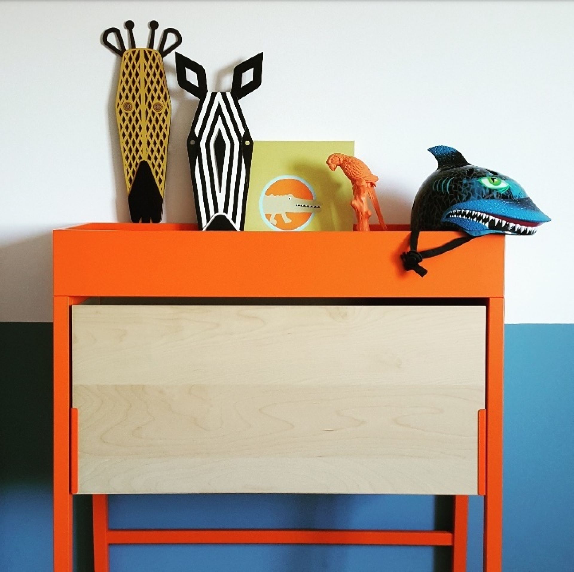 The Zebra Mini Tiermaske Wandschmuck Umasqu EINZELSTÜCK