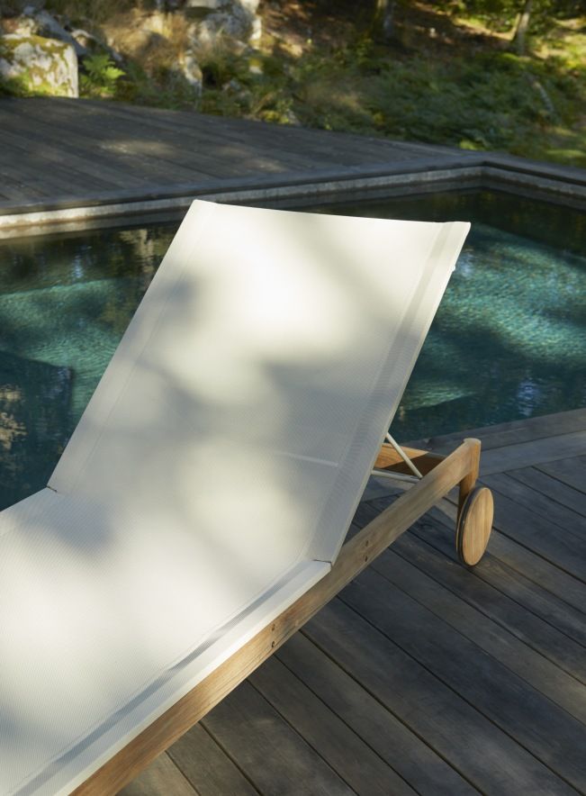 Pelagus Sunbed Sonnenliege Outdoor Skagerak by Fritz Hansen