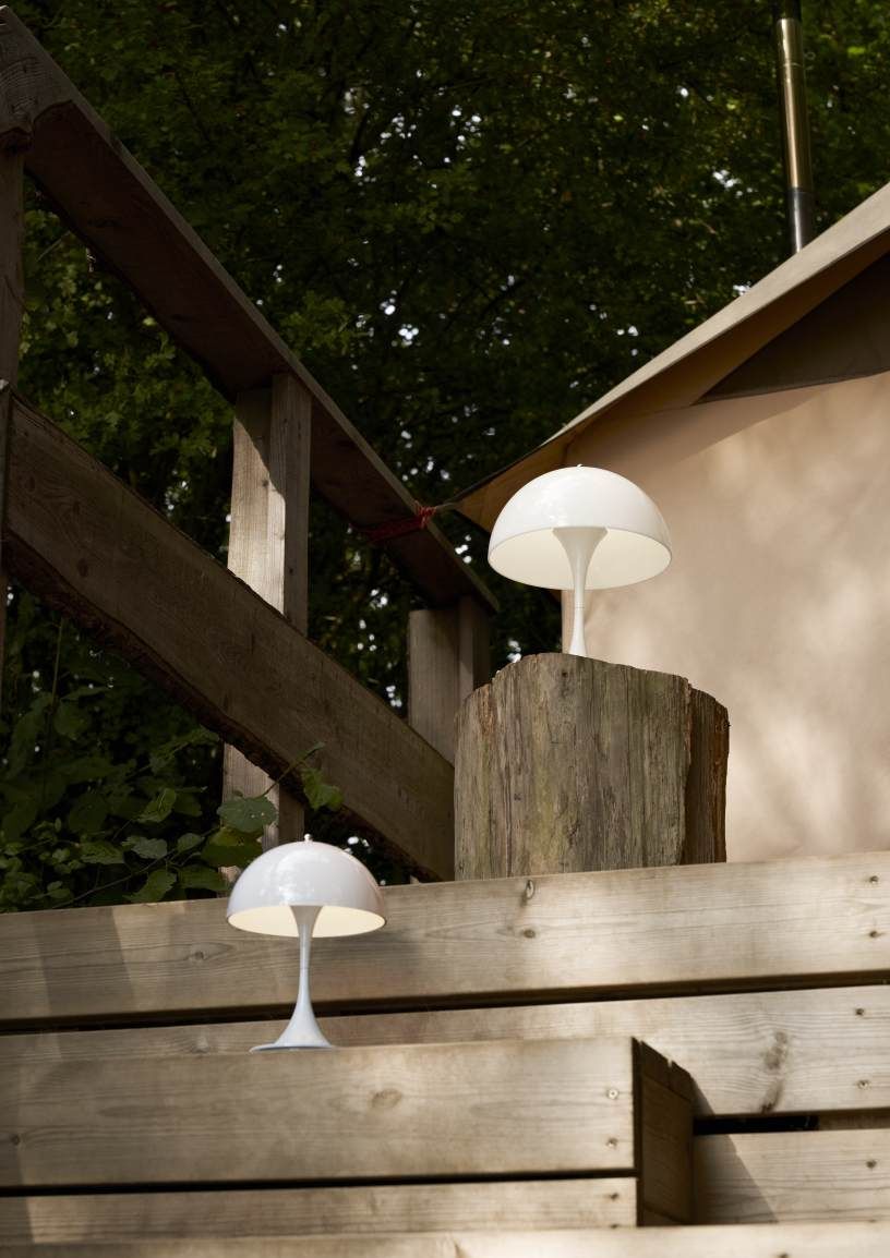Panthella 250 Table lamp LED Tischleuchte Louis Poulsen Opal Pale rosa
