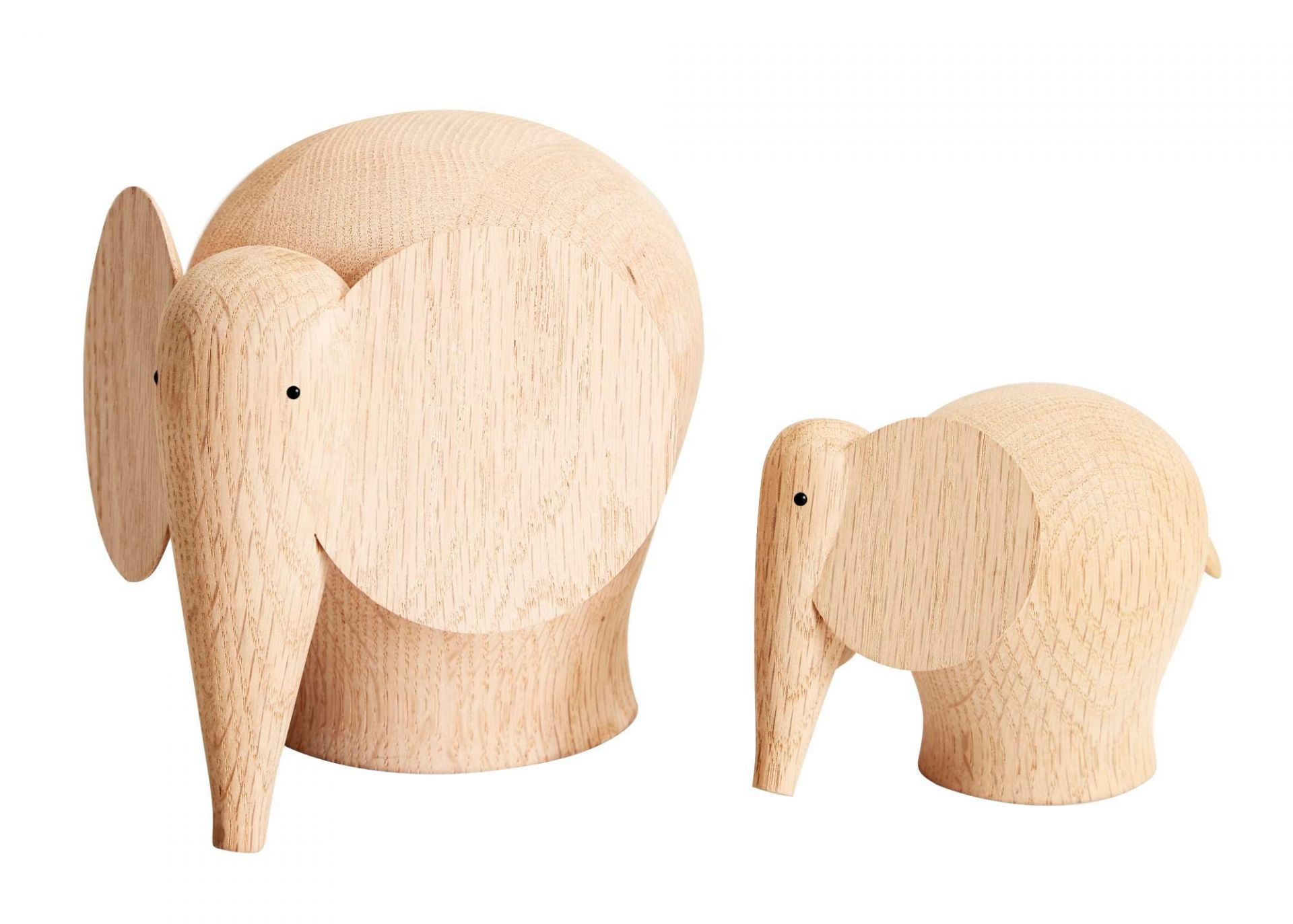 Nunu elephant Holzelefant klein Woud EINZELSTÜCK