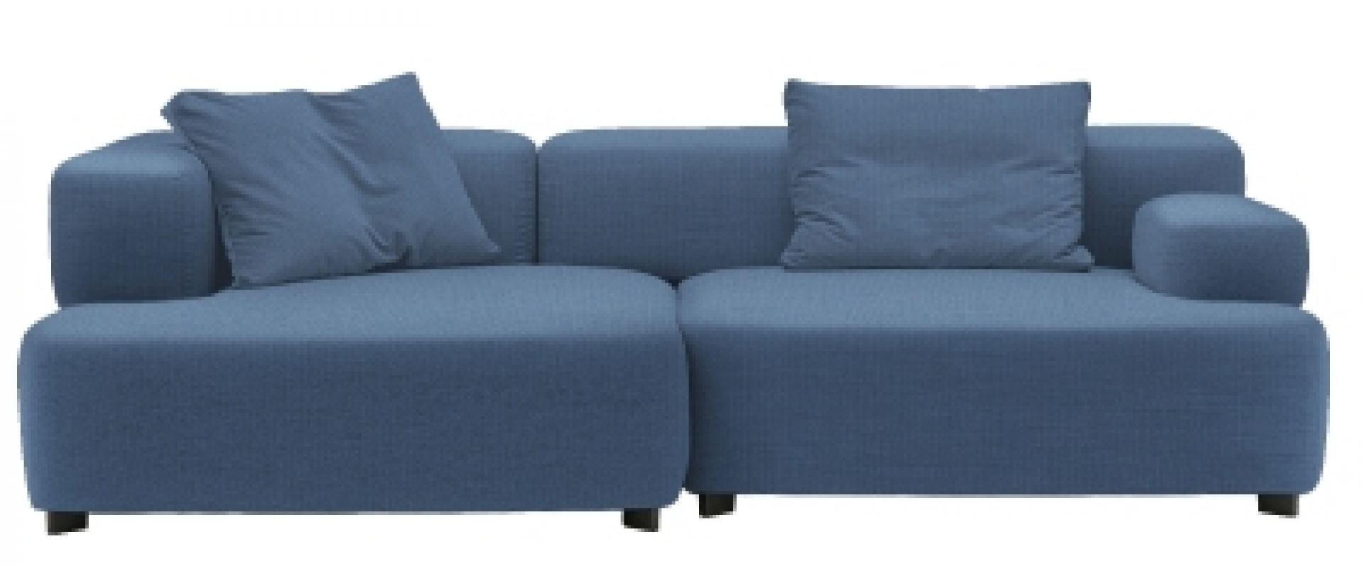 Alphabet 3-Sitzer Sofa Armlehne Links Fritz Hansen