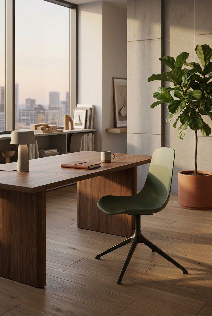 Elephantino Stuhl Drehbar Kristalia