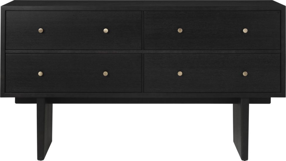Private Sideboard Eiche braun / schwarz gebeizt Furnier Gubi