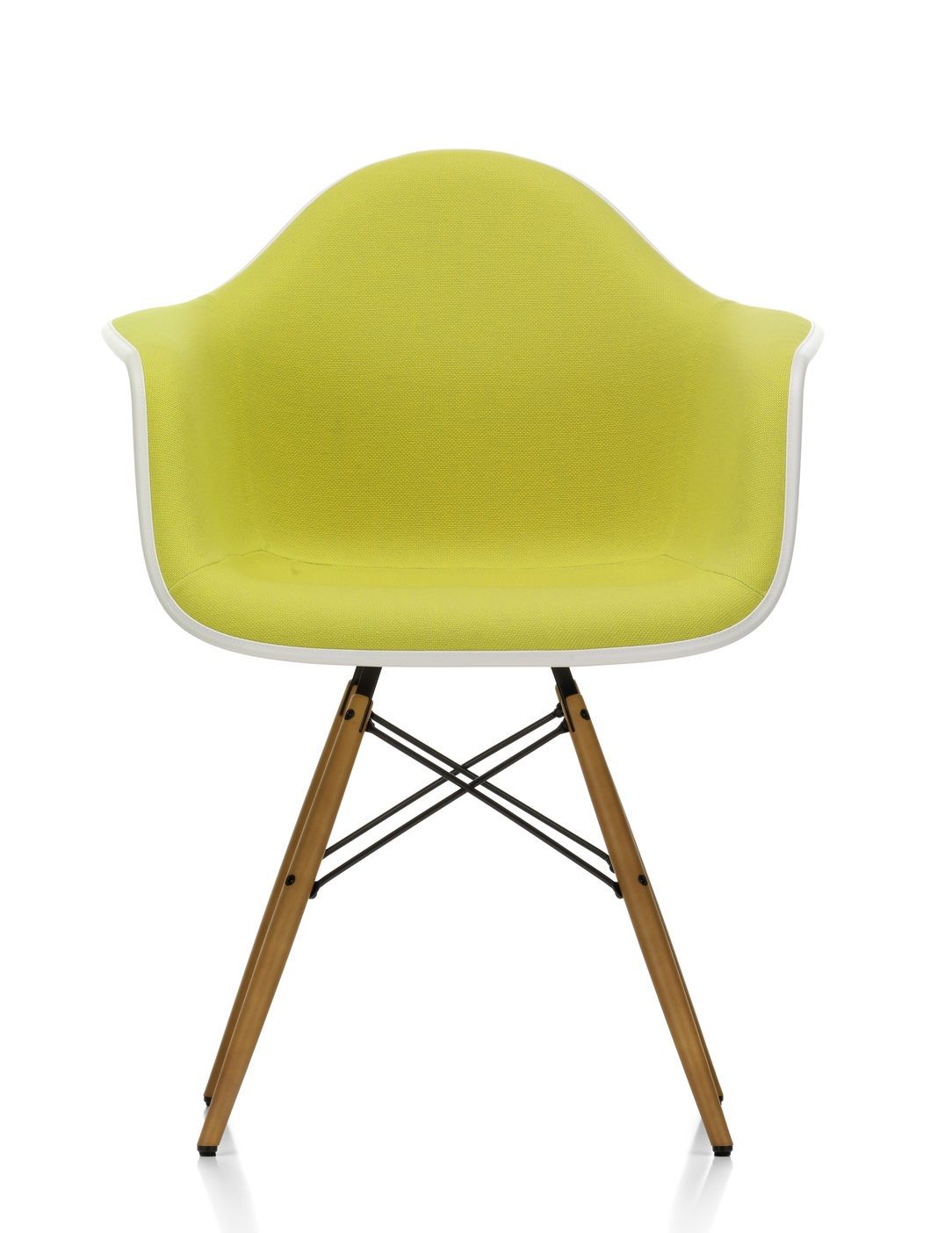 Eames Plastic Arm Chair DAW Stuhl Vollgepolstert Vitra