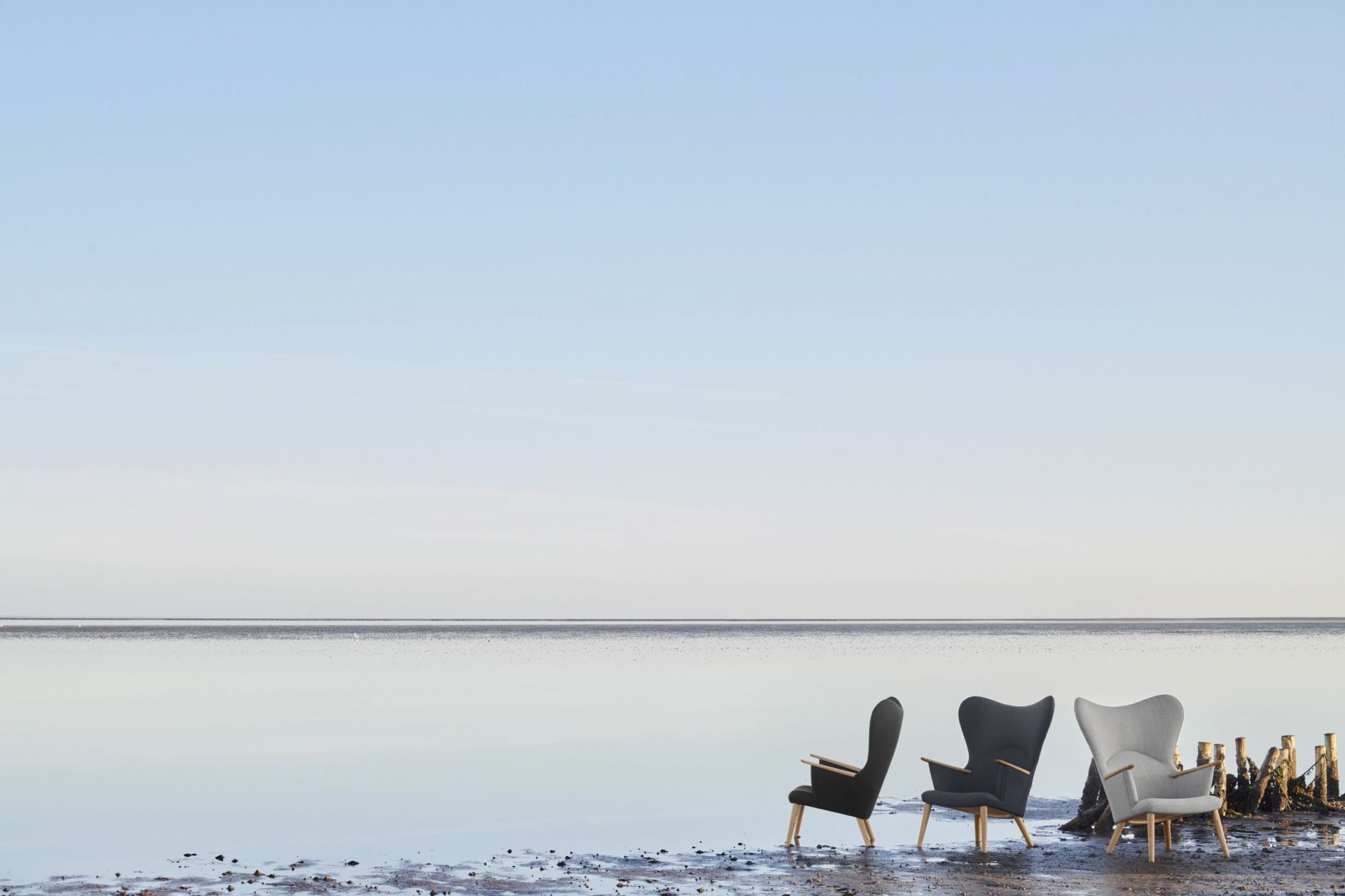 CH78 Mama Bear Lounge Sessel Fiord 0782 Carl Hansen & Søn