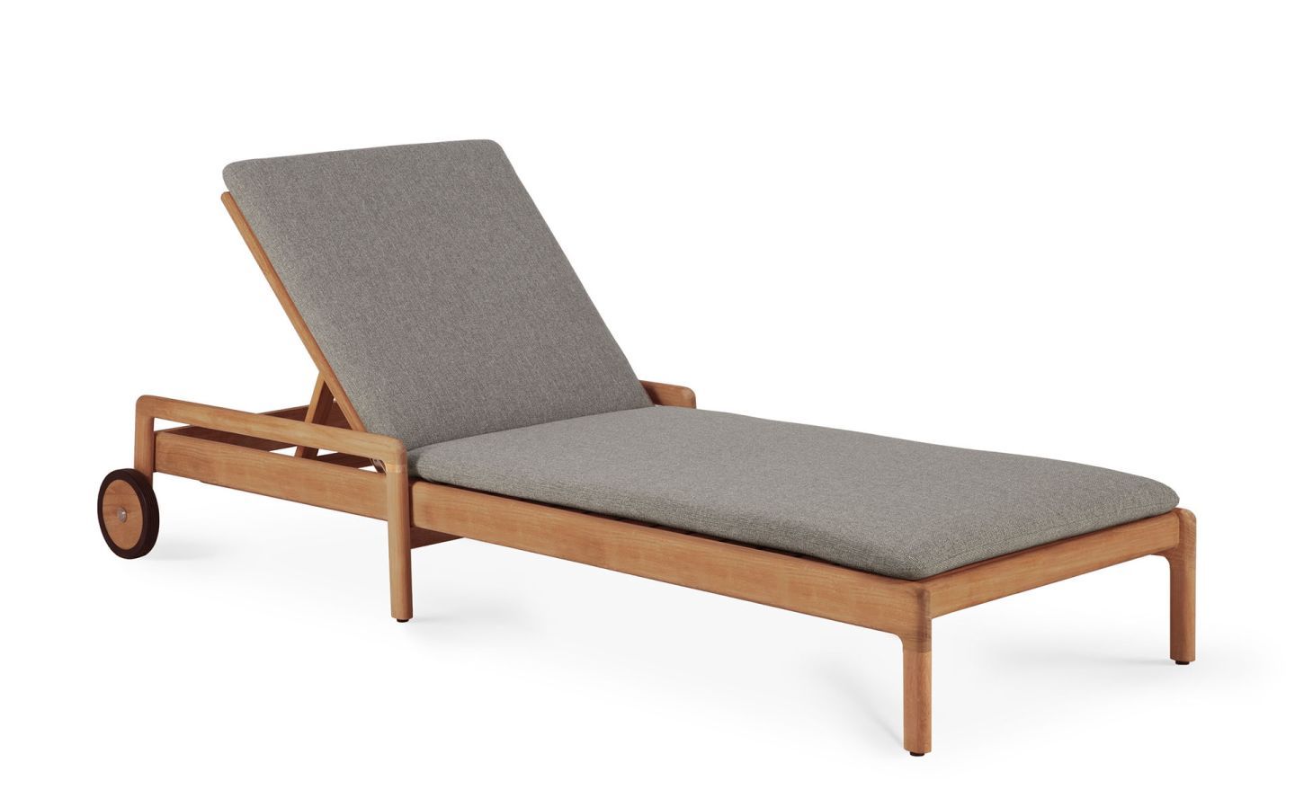 Jack Outdoor verstellbare Liege Teak Ethnicraft Mokka
