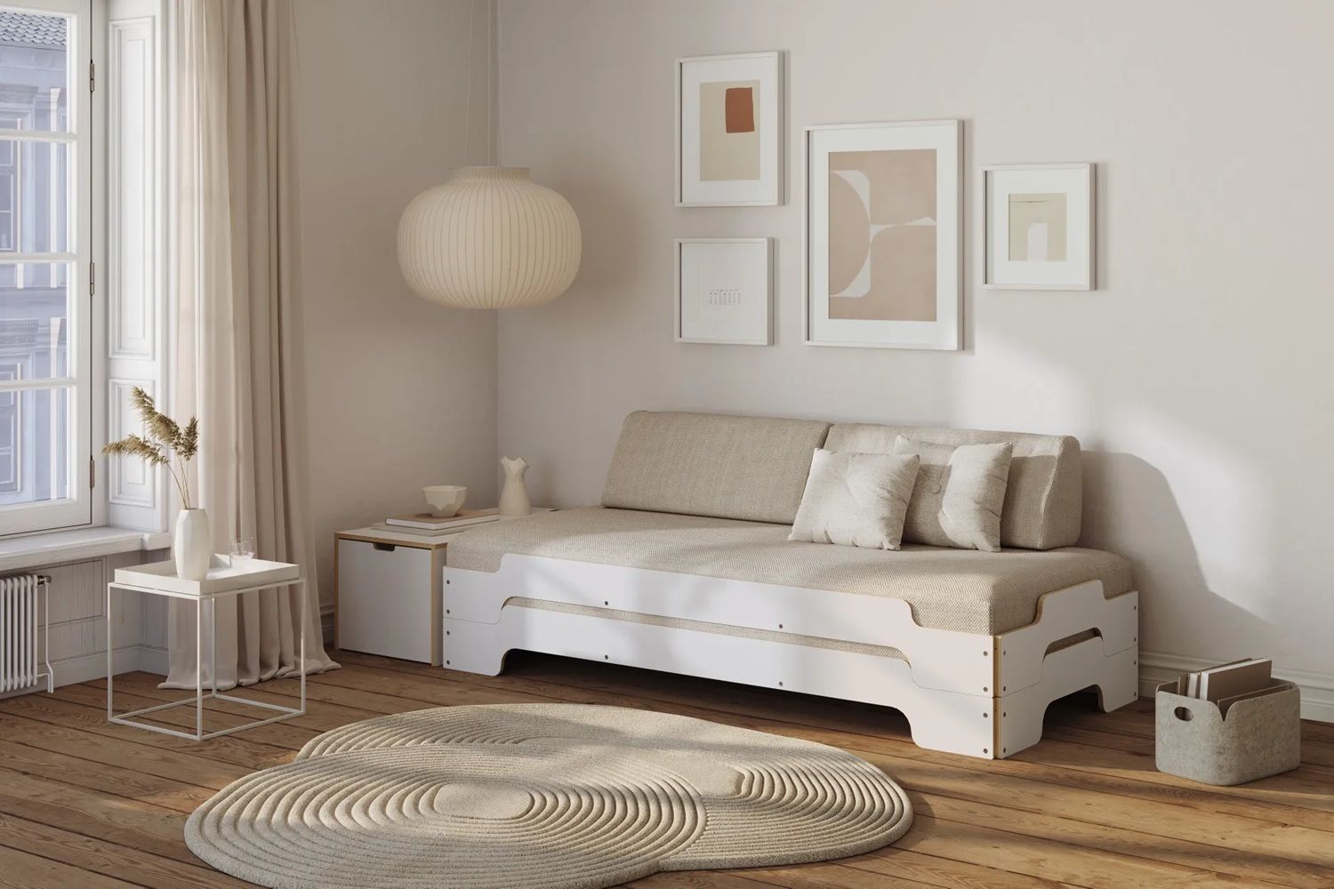 Rückenkissen gerundet für Stapelliege Müller Small Living