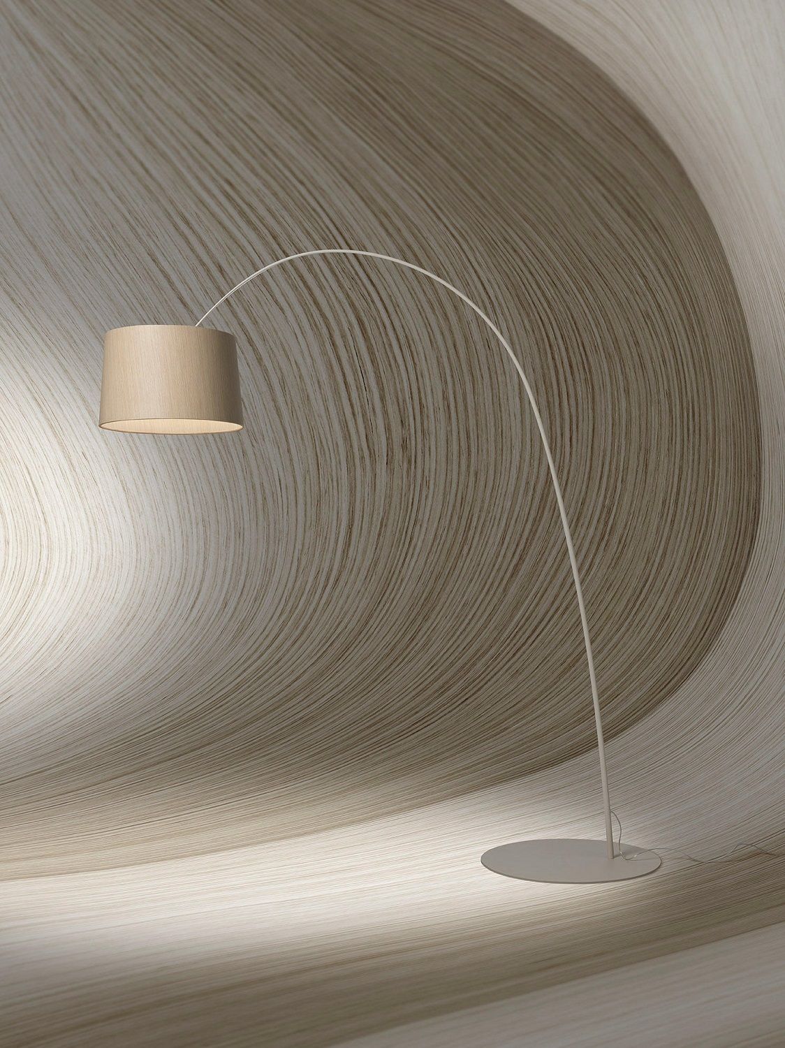 Twiggy Elle Wood LED Stehleuchte Foscarini