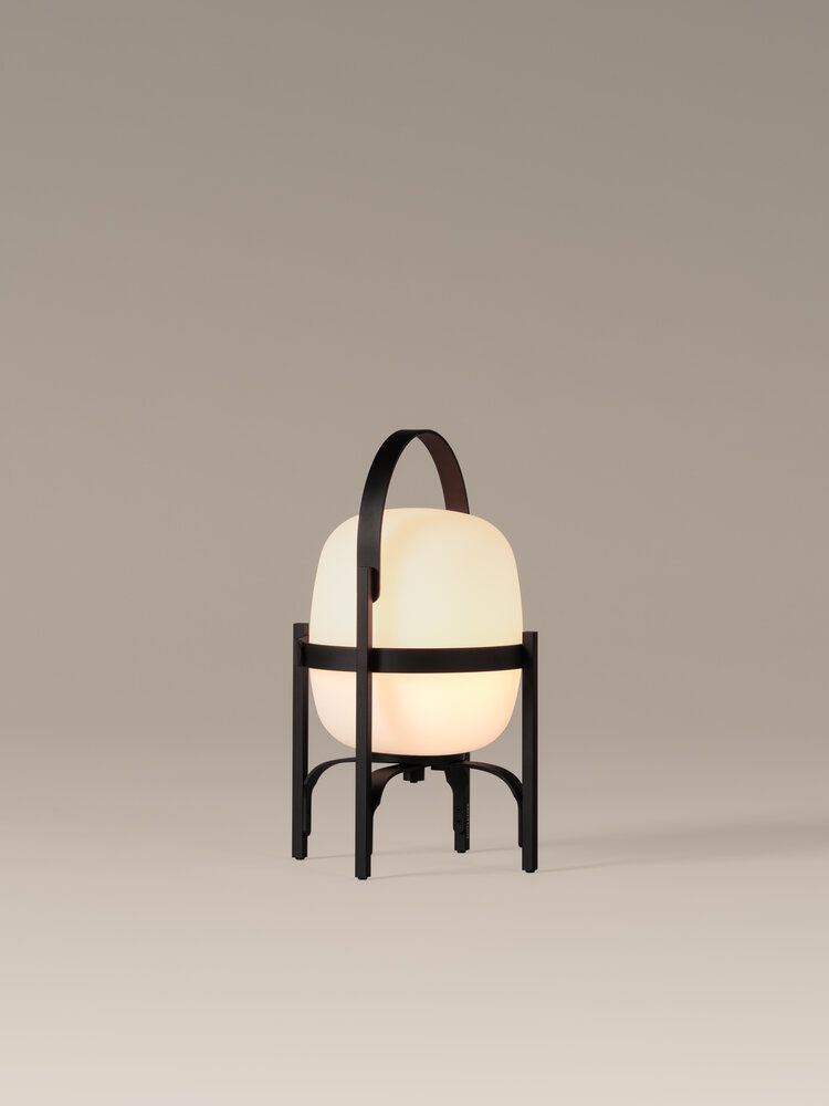 Cestita Alubat Tischlampe/ Akkuleuchte Santa & Cole