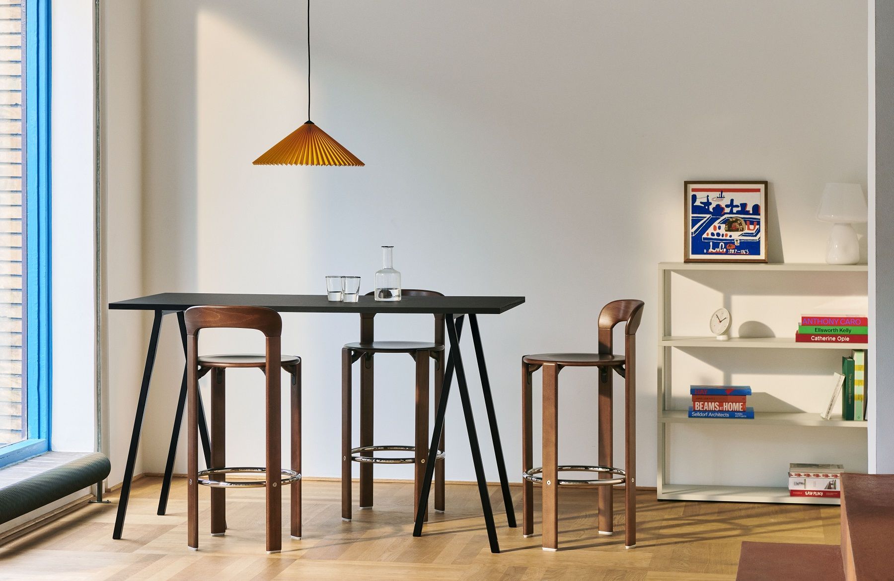 Loop Stand High Table Inclusive Support Tisch / Esstisch 160 Hay