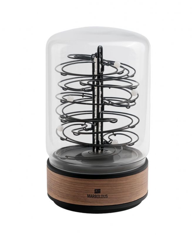 ElectRoll Classic Walnut mit USB-C Kabel Marbolous 