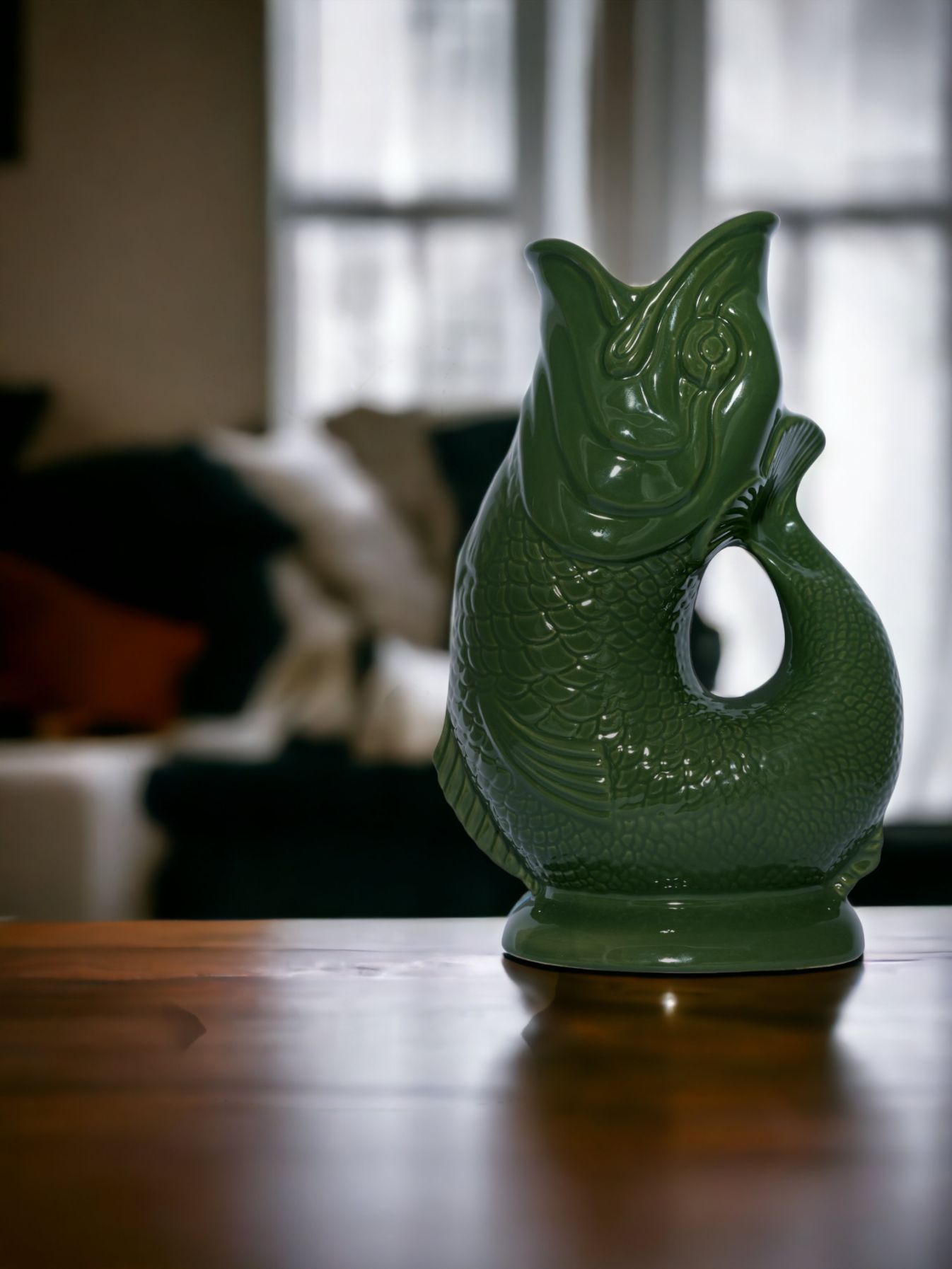 Gluckigluck Karaffe / Vase-dunkelgrün XL Gluckigluck Karaffe / Vase-dunkelgrün XL