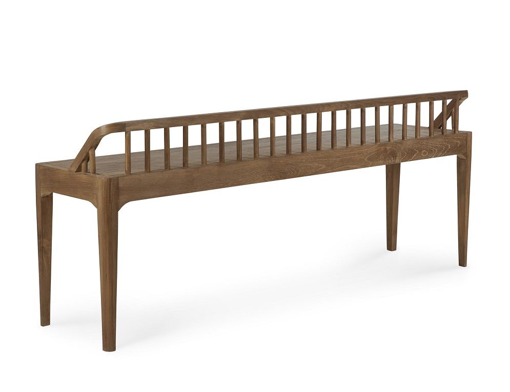 Spindle Bank Ethnicraft Teak
