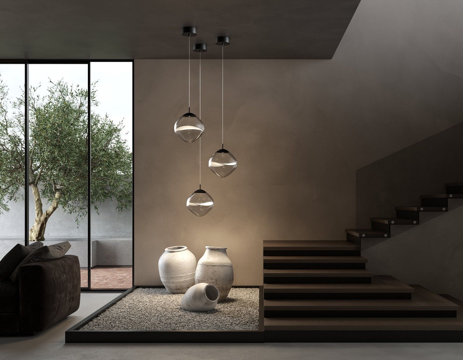 Aether Suspension lamp Pendelleuchte Lumina