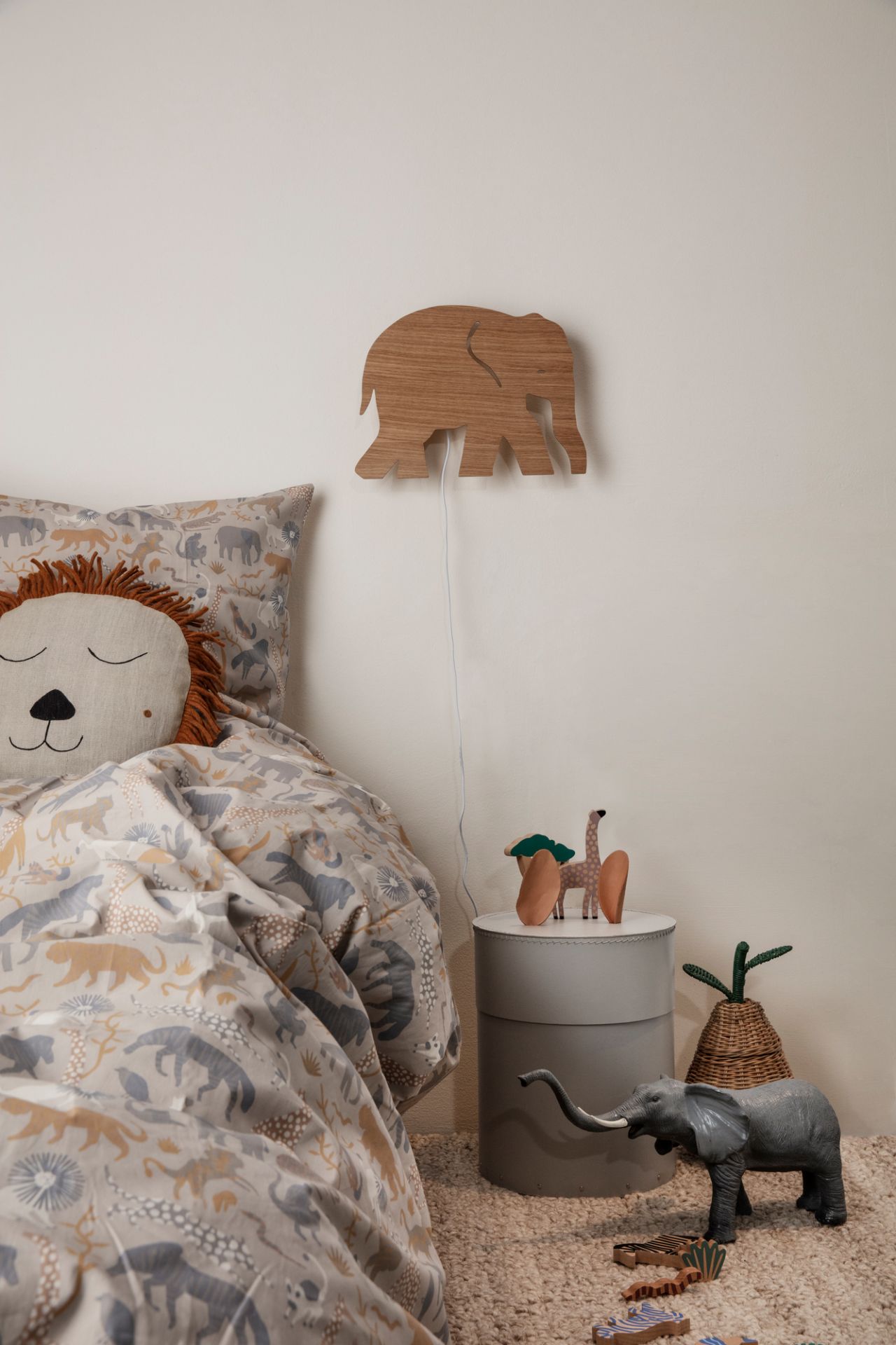 Pear Braided Storage Aufbewahrungskorb Klein Ferm Living EINZELSTÜCK