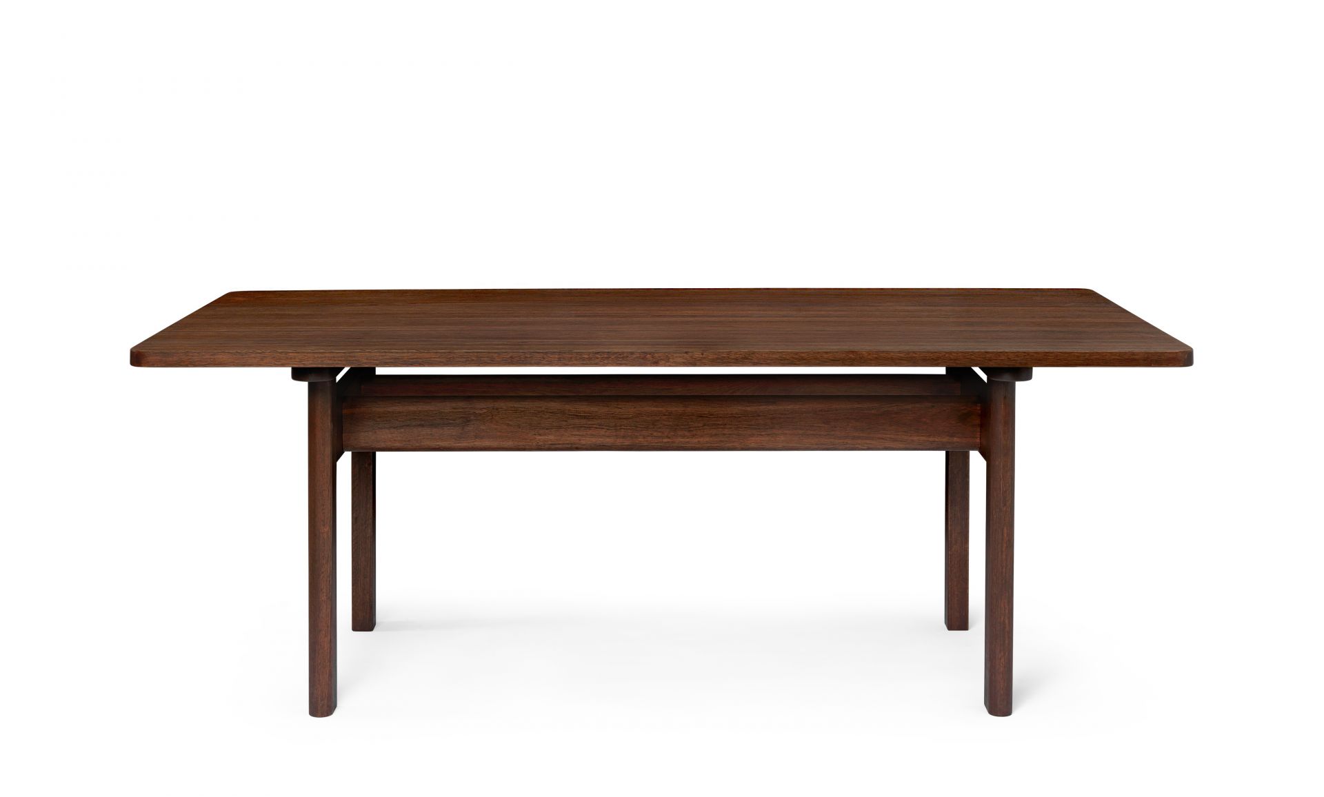 Asserbo Series Tisch dunkel geölter Eukalyptus Carl Hansen & Søn