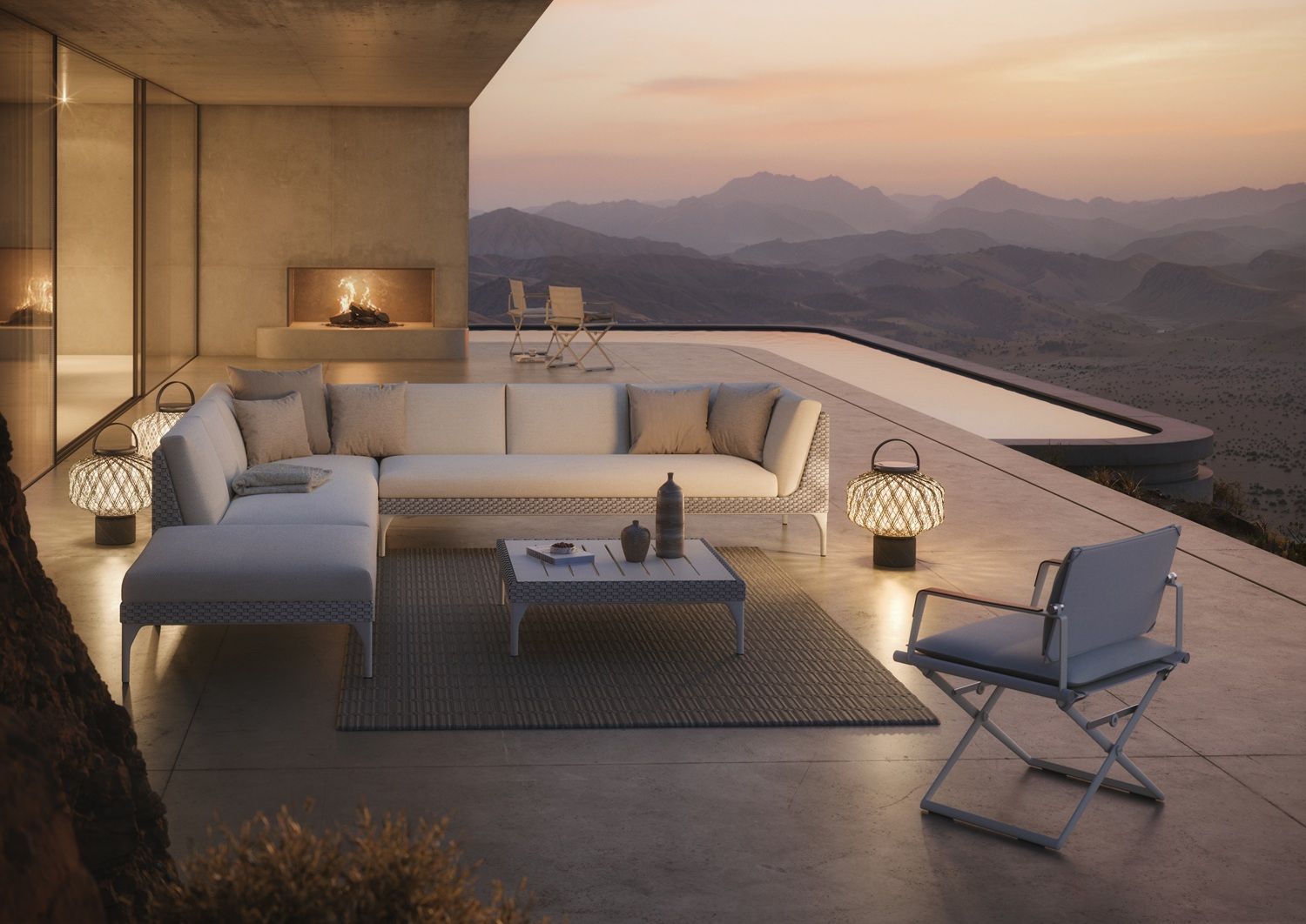 Mu Sofa Modul rechts Dedon