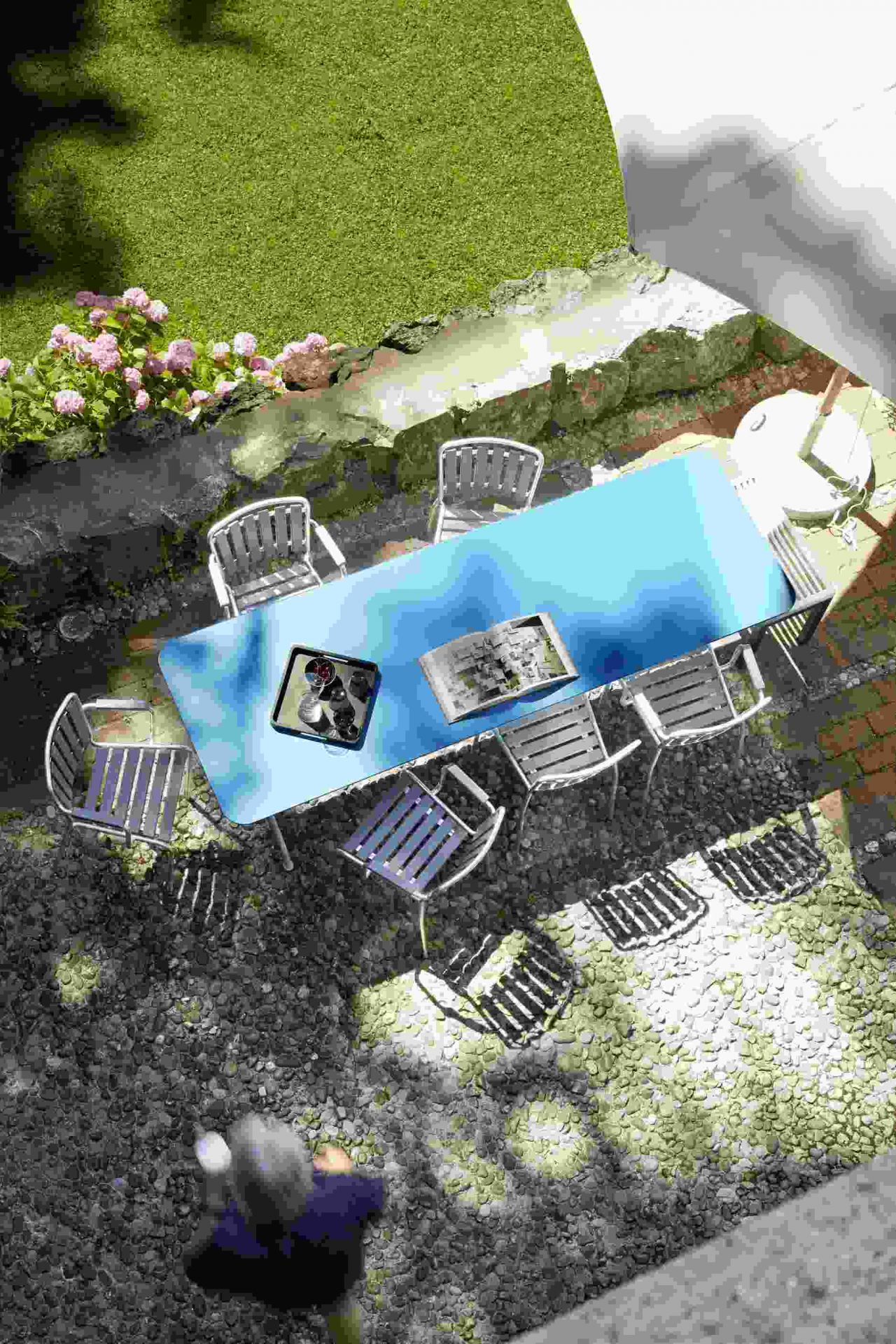 Haefeli Esstisch Outdoor B 160 x T 80 x H 74 cm Embru   