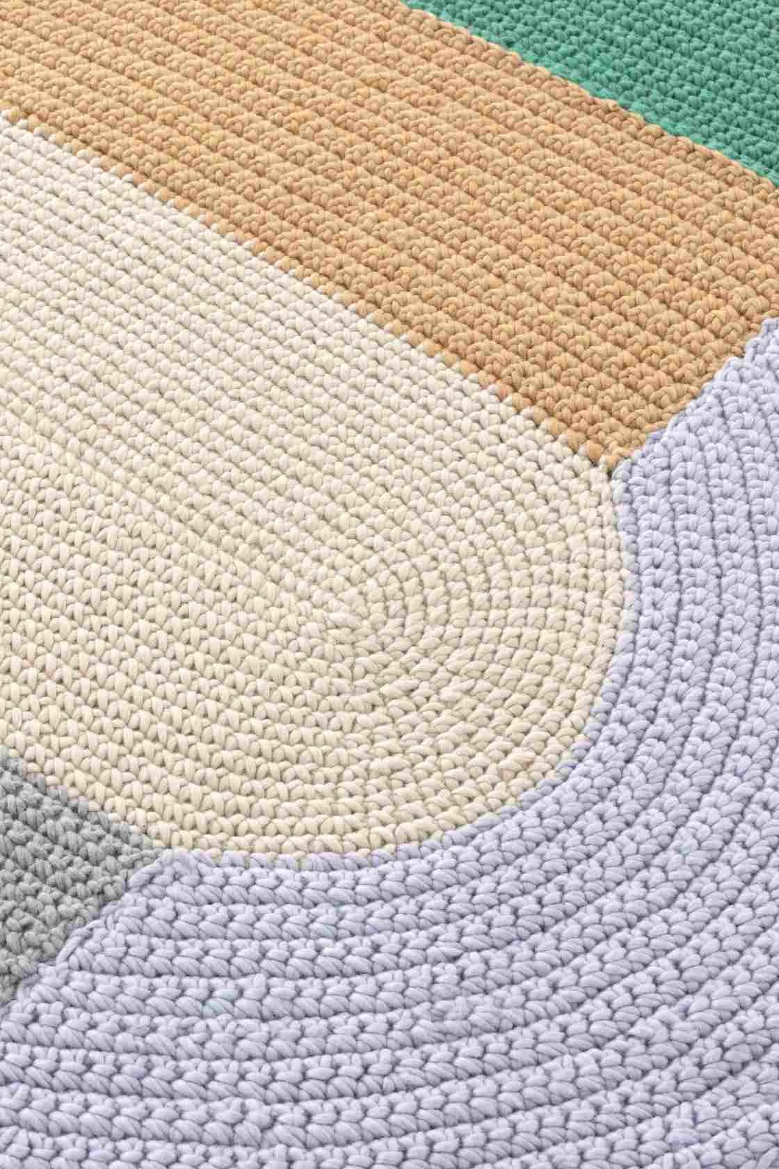 The Crochet Collection Embroidery Mix Teppich 180x300 cm Gan
