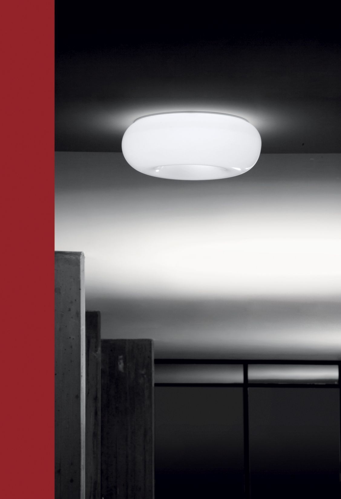 Pouff Deckenleuchte 2868/J/L/1/BI Martinelli Luce