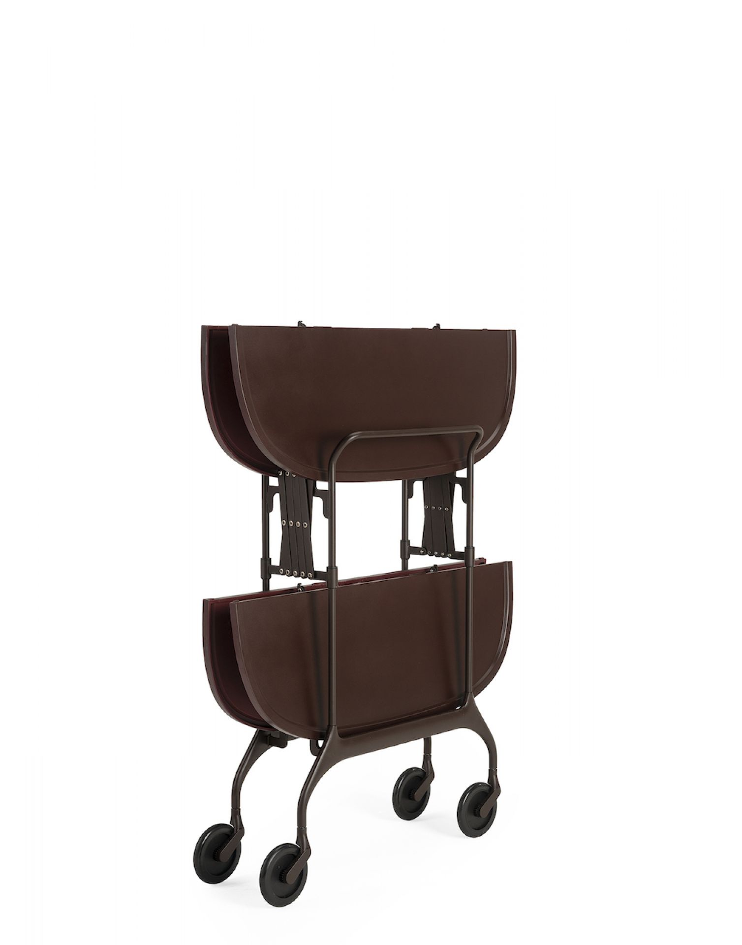 Gastone Servierwagen Matt Pflaume Kartell