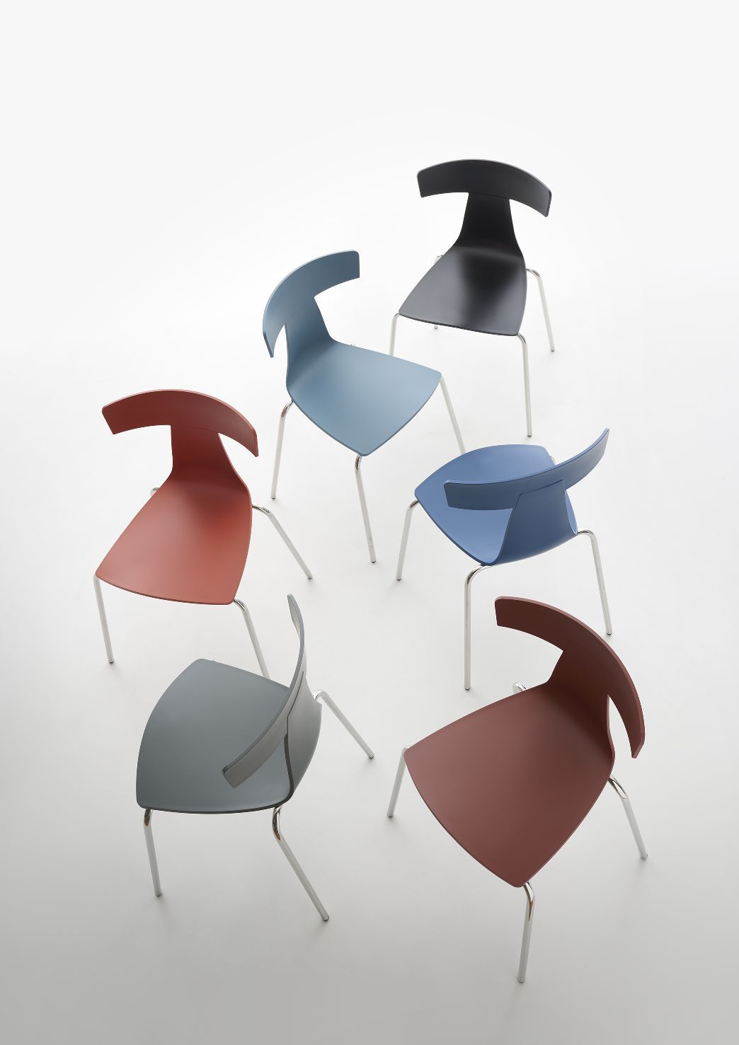 Remo Plastic Chair Kunststoff Stuhl Plank