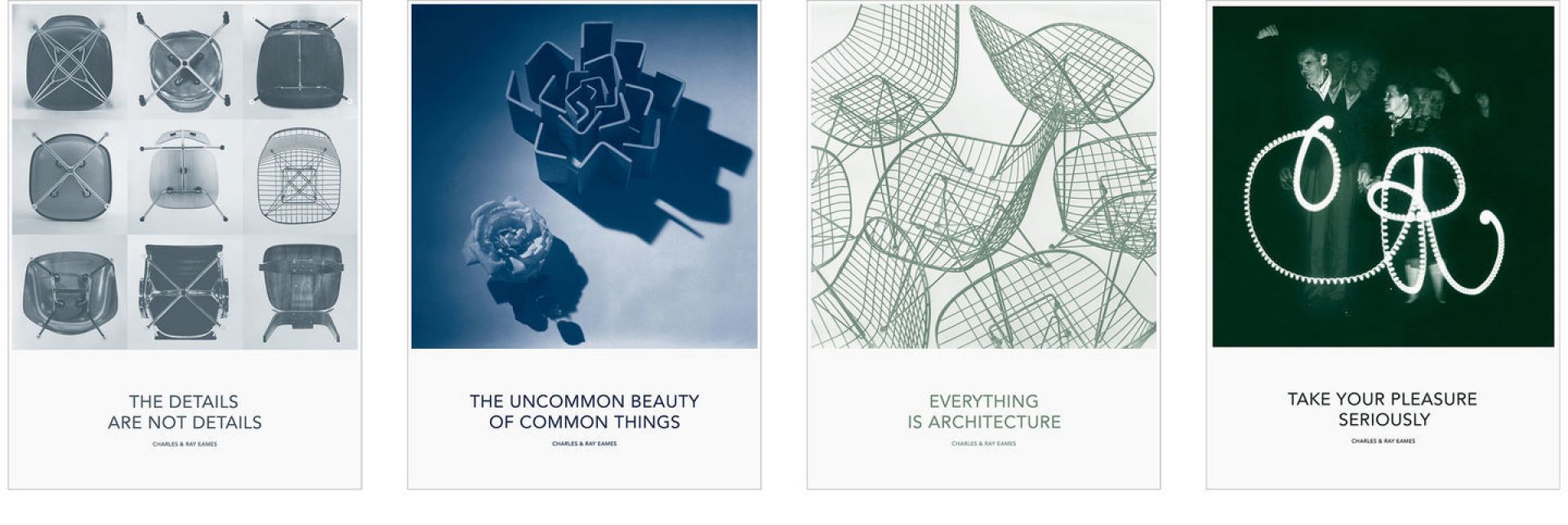 Eames Quotes Posters Vitra EINZELSTÜCK